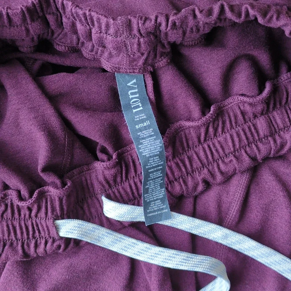Vuori Burgundy Track Pants - Picture 4 of 9